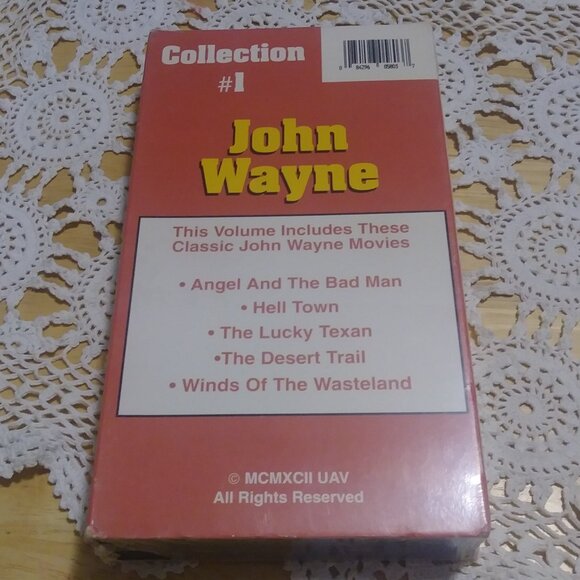 VHS - the John Wayne collection, volumes 1 and 2, sealed - Picture 5 of 6